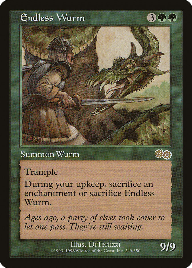 Endless Wurm [Urza's Saga] | Gear Gaming Fayetteville