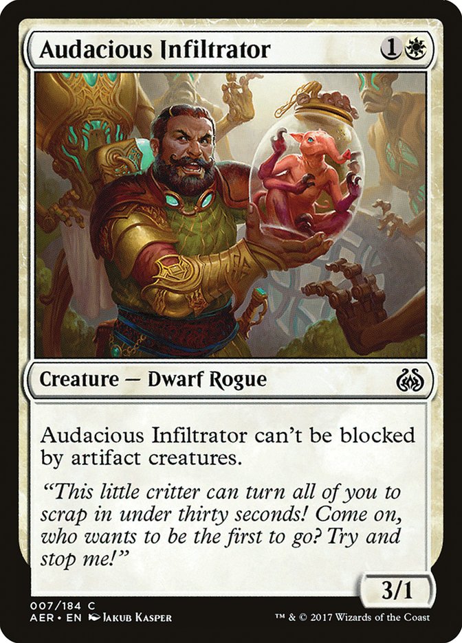 Audacious Infiltrator [Aether Revolt] | Gear Gaming Fayetteville