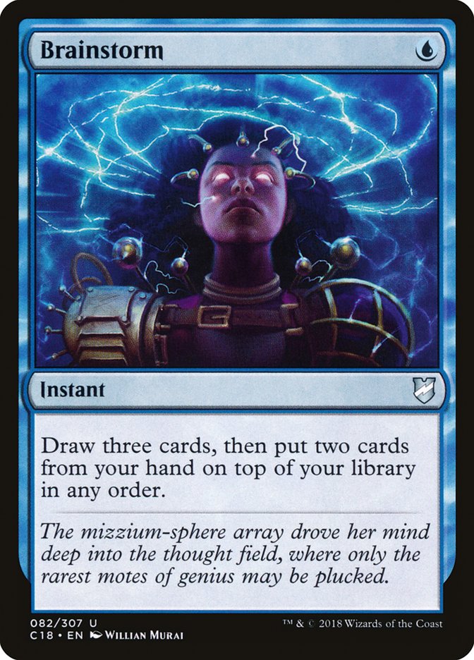 Brainstorm [Commander 2018] | Gear Gaming Fayetteville