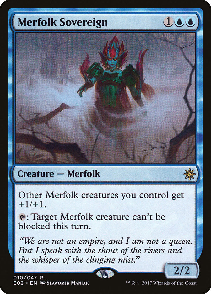 Merfolk Sovereign [Explorers of Ixalan] | Gear Gaming Fayetteville