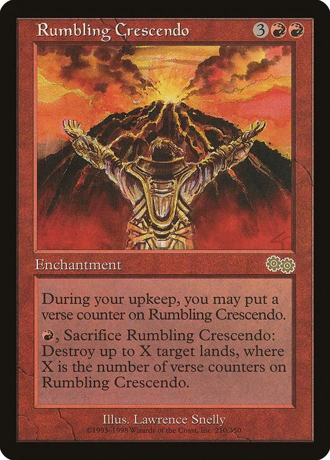 Rumbling Crescendo [Urza's Saga] | Gear Gaming Fayetteville