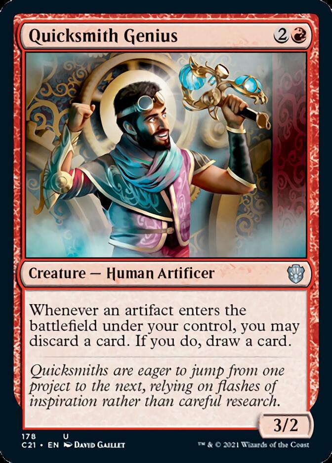 Quicksmith Genius [Commander 2021] | Gear Gaming Fayetteville