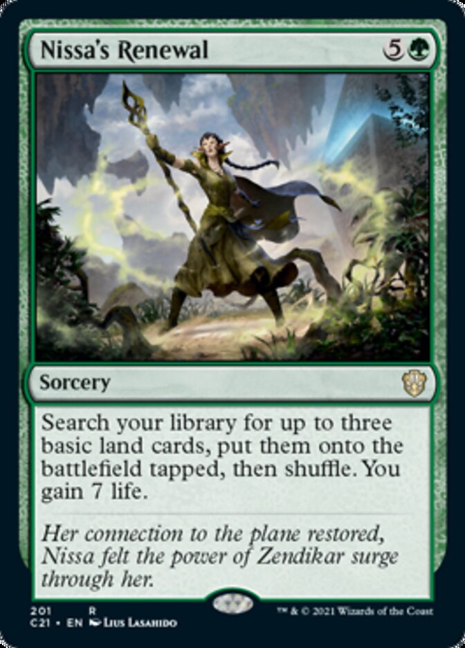 Nissa's Renewal [Commander 2021] | Gear Gaming Fayetteville