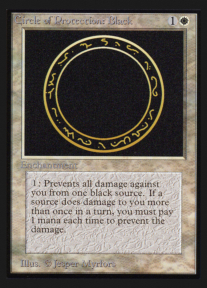Circle of Protection: Black [International Collectors' Edition] | Gear Gaming Fayetteville
