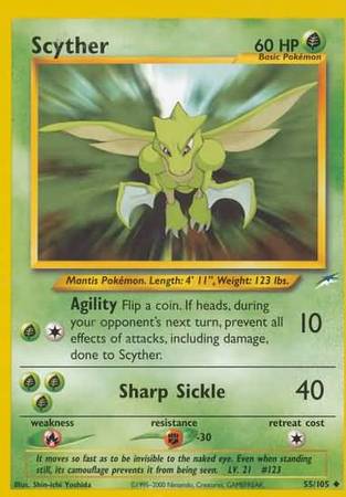 Scyther (55/105) [Neo Destiny Unlimited] | Gear Gaming Fayetteville