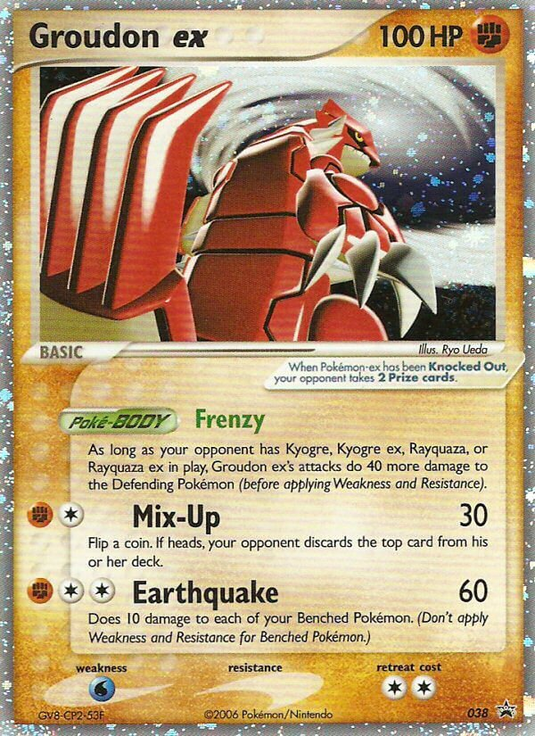 Groudon ex (038) [Nintendo: Black Star Promos] | Gear Gaming Fayetteville