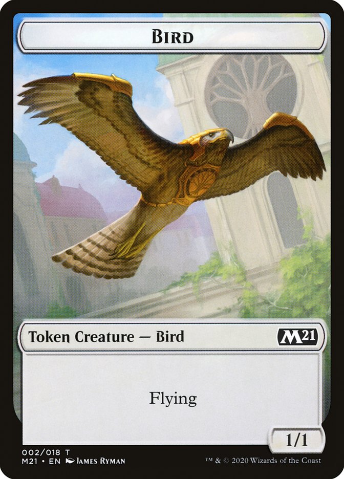 Bird Token [Core Set 2021 Tokens] | Gear Gaming Fayetteville