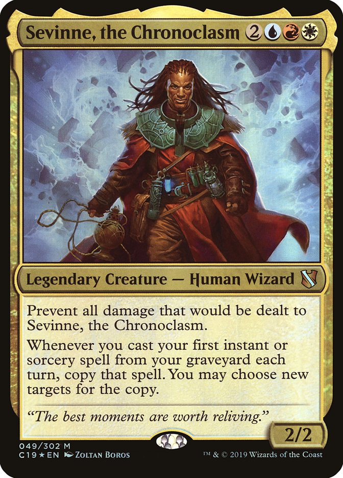 Sevinne, the Chronoclasm (Oversized) [Commander 2019 Oversized] | Gear Gaming Fayetteville