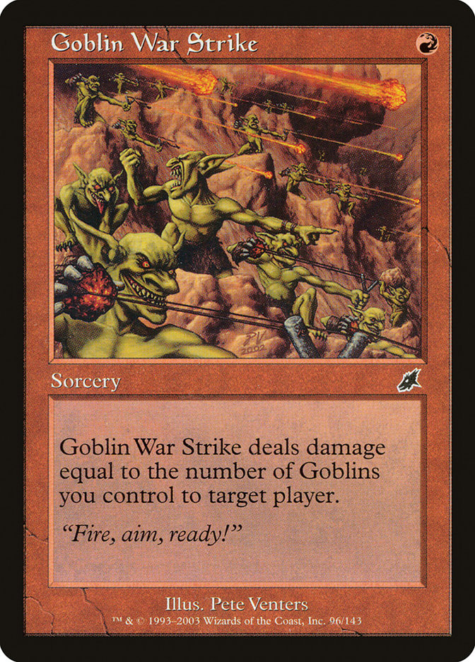 Goblin War Strike [Scourge] | Gear Gaming Fayetteville