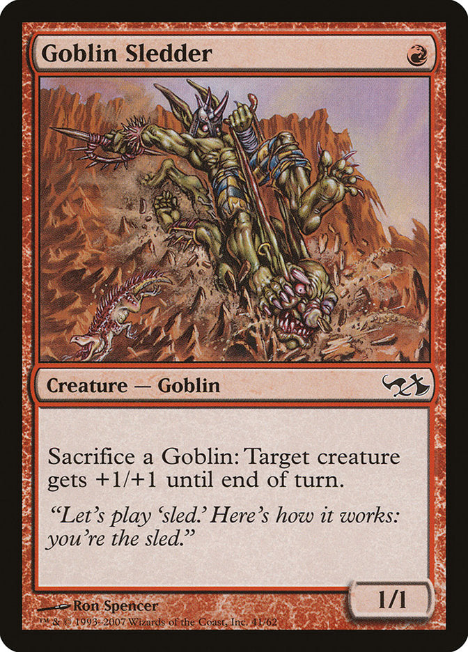 Goblin Sledder [Duel Decks: Elves vs. Goblins] | Gear Gaming Fayetteville