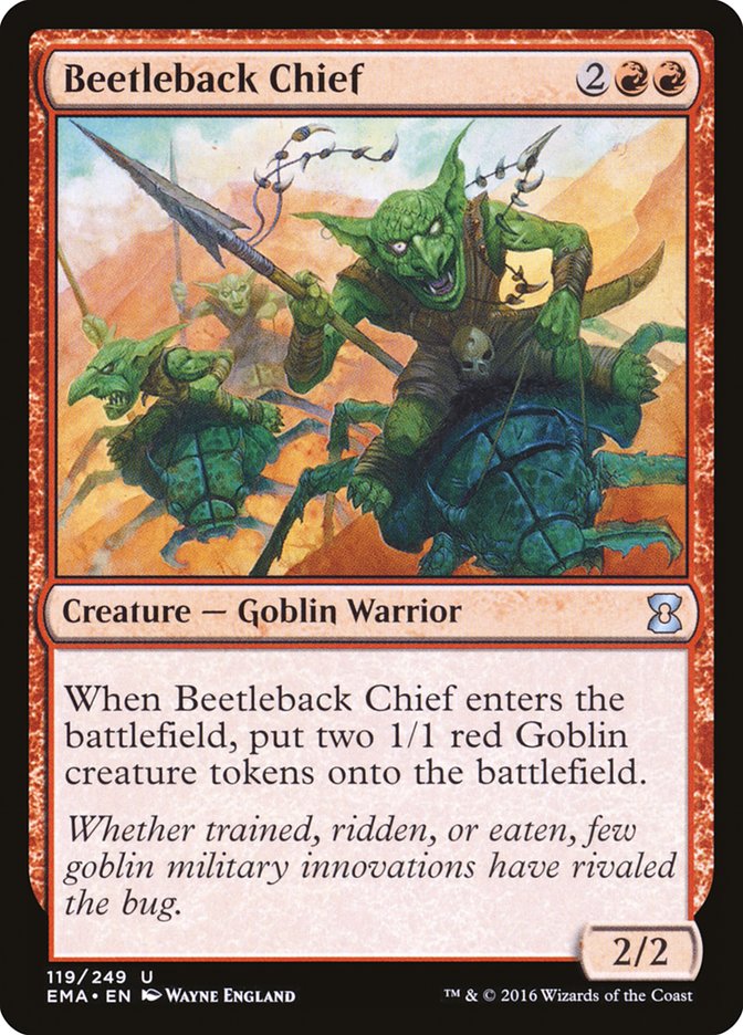 Beetleback Chief [Eternal Masters] | Gear Gaming Fayetteville