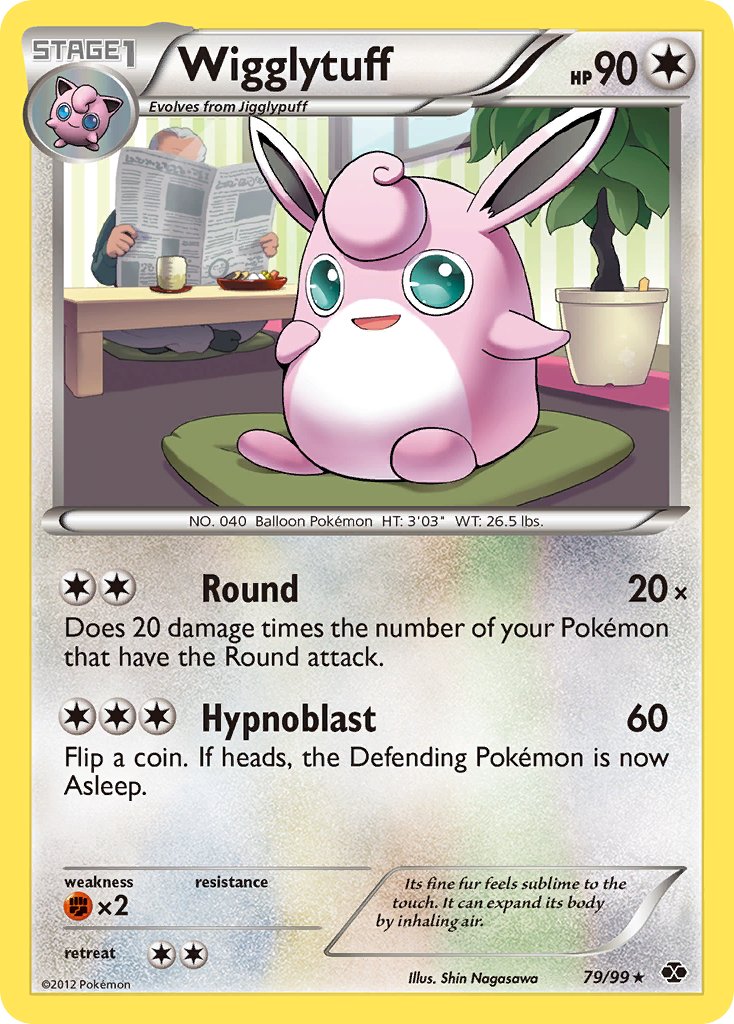 Wigglytuff (79/99) (Cosmos Holo) (Blister Exclusive) [Black & White: Next Destinies] | Gear Gaming Fayetteville