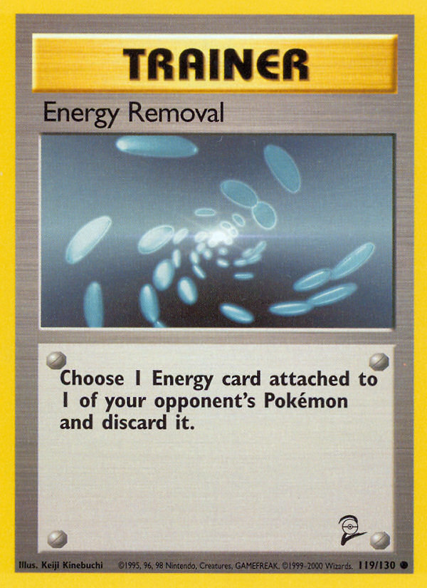 Energy Removal (119/130) [Base Set 2] | Gear Gaming Fayetteville