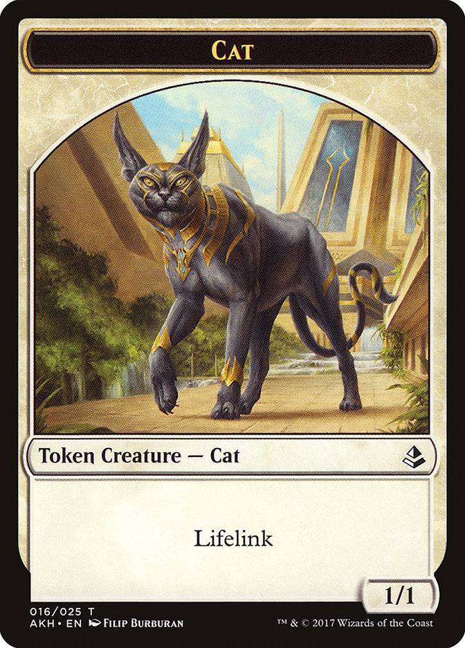 Cat Token [Amonkhet Tokens] | Gear Gaming Fayetteville