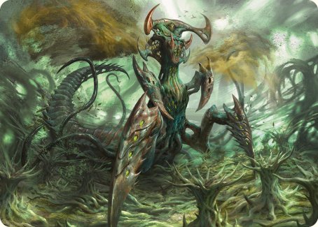 Zopandrel, Hunger Dominus Art Card [Phyrexia: All Will Be One Art Series] | Gear Gaming Fayetteville