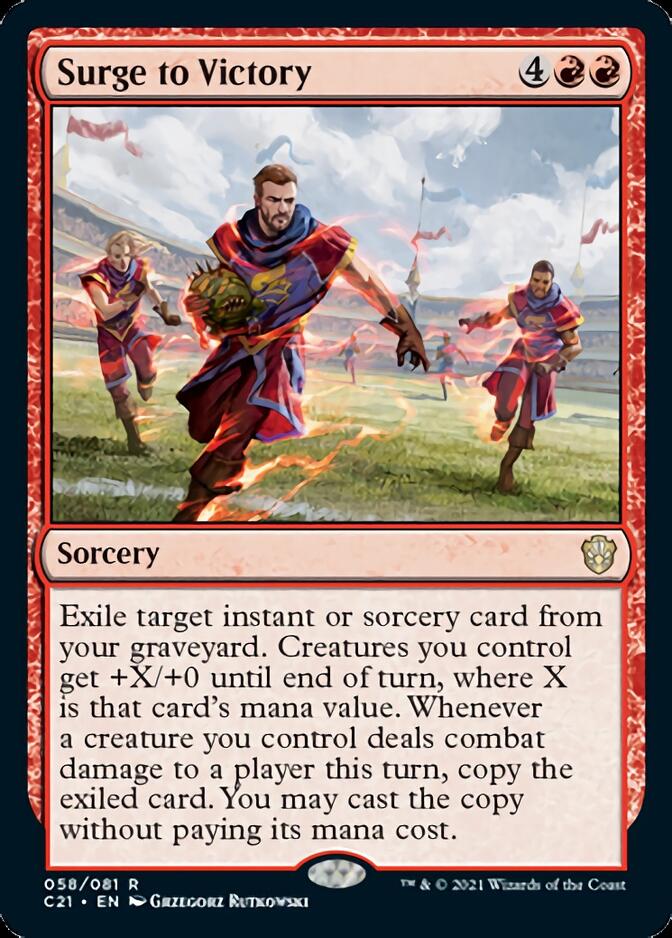 Surge to Victory [Commander 2021] | Gear Gaming Fayetteville