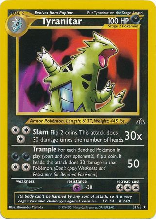 Tyranitar (31/75) [Neo Discovery Unlimited] | Gear Gaming Fayetteville