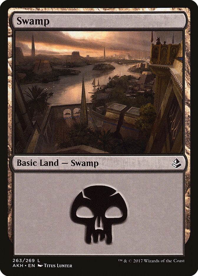 Swamp (263) [Amonkhet] | Gear Gaming Fayetteville