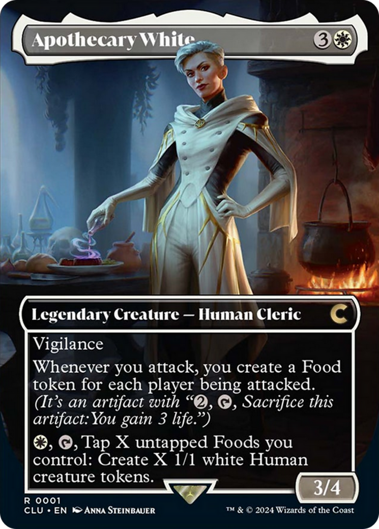 Apothecary White (Borderless) [Ravnica: Clue Edition] | Gear Gaming Fayetteville