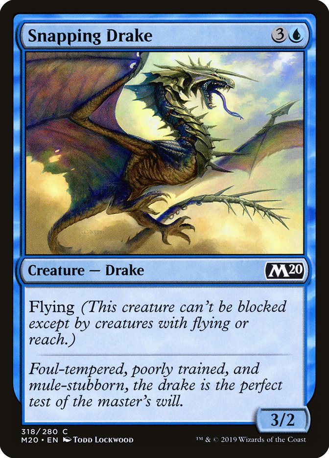 Snapping Drake [Core Set 2020] | Gear Gaming Fayetteville