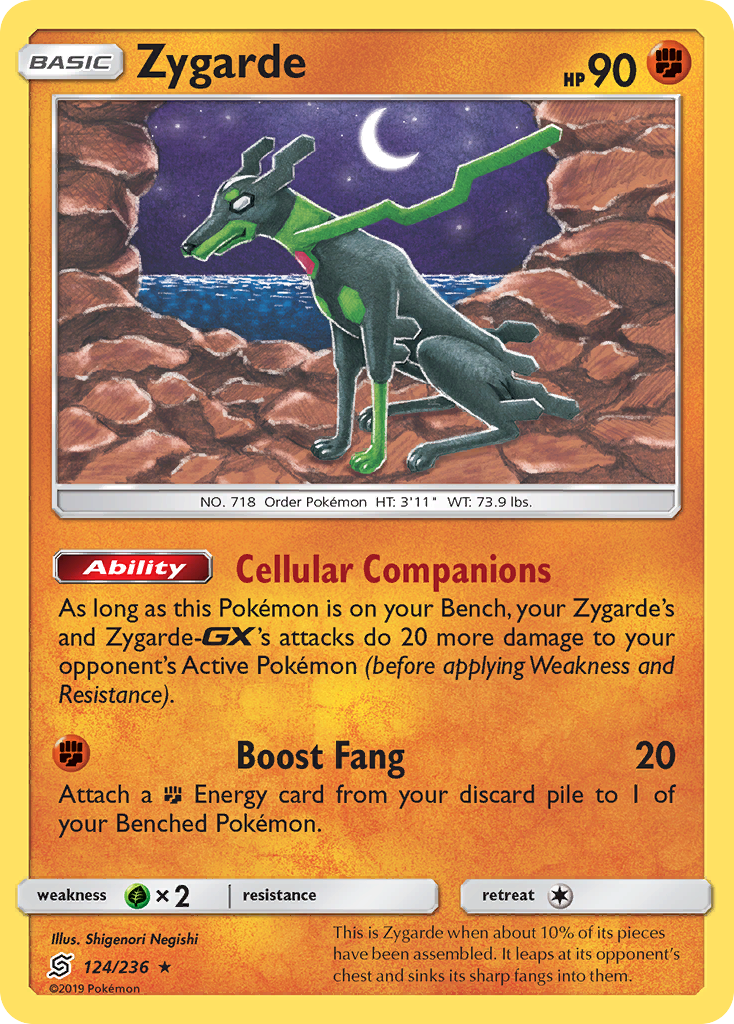 Zygarde (124/236) [Sun & Moon: Unified Minds] | Gear Gaming Fayetteville