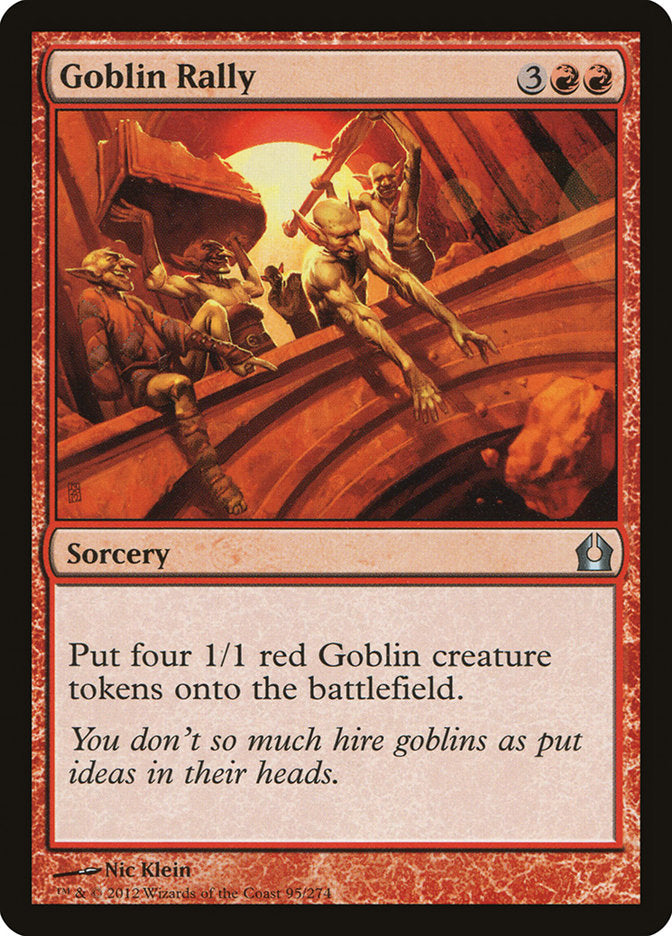 Goblin Rally [Return to Ravnica] | Gear Gaming Fayetteville