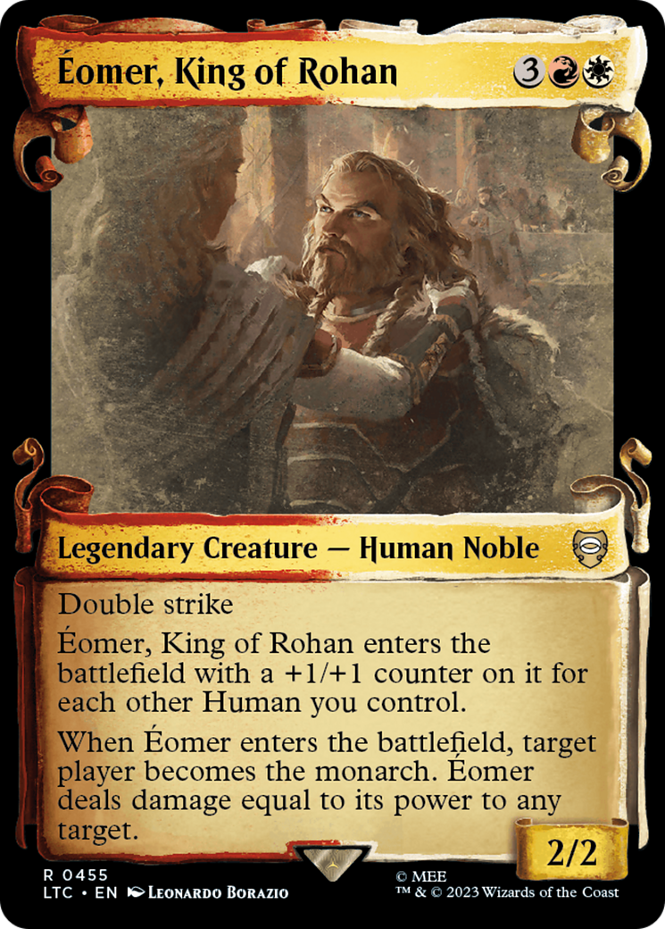 Eomer, King of Rohan [The Lord of the Rings: Tales of Middle-Earth Commander Showcase Scrolls] | Gear Gaming Fayetteville