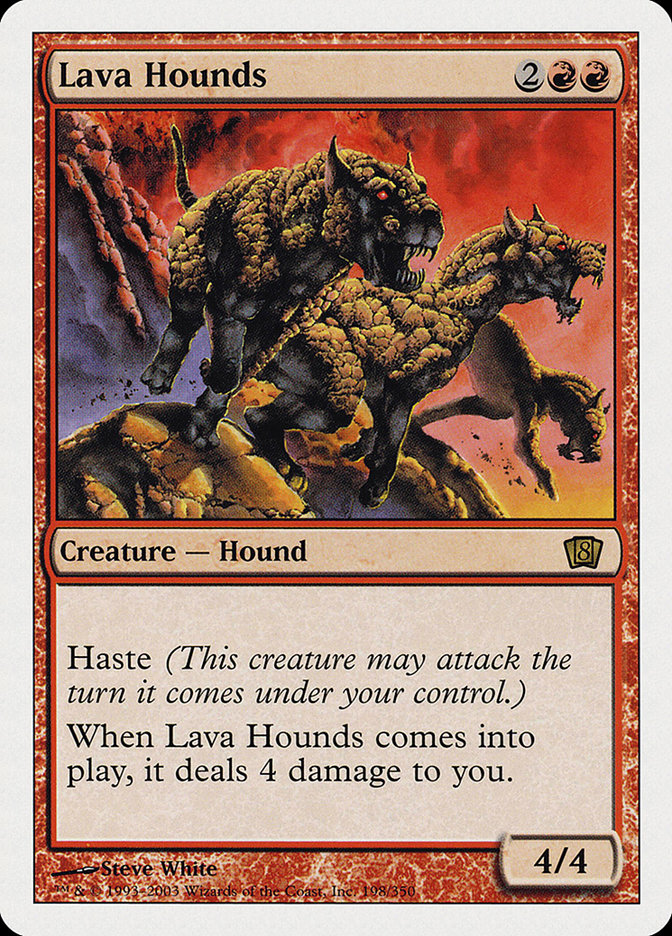 Lava Hounds [Eighth Edition] | Gear Gaming Fayetteville