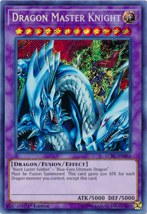 Dragon Master Knight [LCKC-EN065] Secret Rare | Gear Gaming Fayetteville