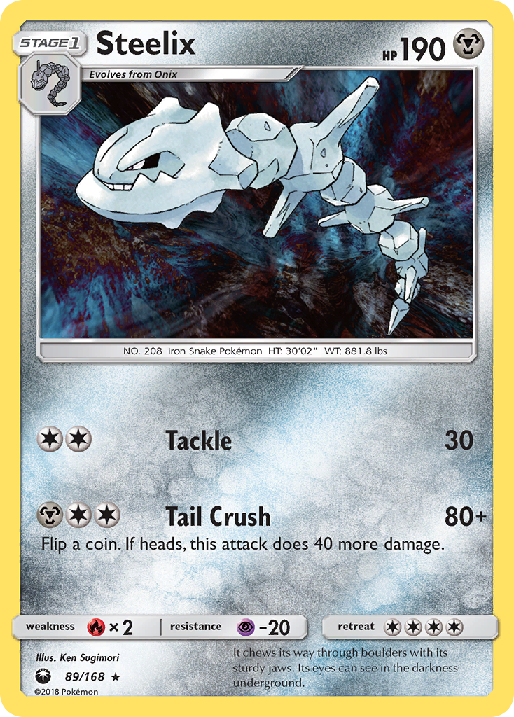 Steelix (89/168) [Sun & Moon: Celestial Storm] | Gear Gaming Fayetteville