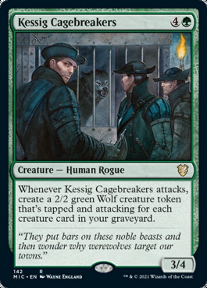 Kessig Cagebreakers [Innistrad: Midnight Hunt Commander] | Gear Gaming Fayetteville