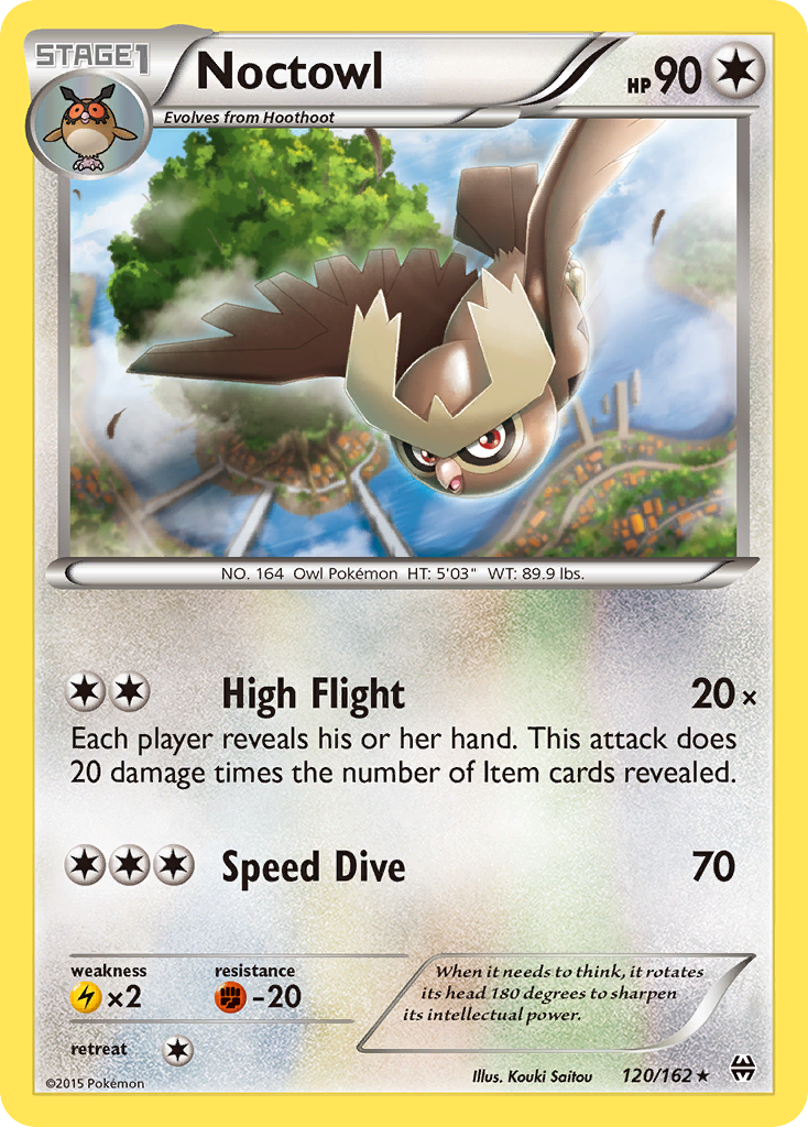 Noctowl (120/162) [XY: BREAKthrough] | Gear Gaming Fayetteville