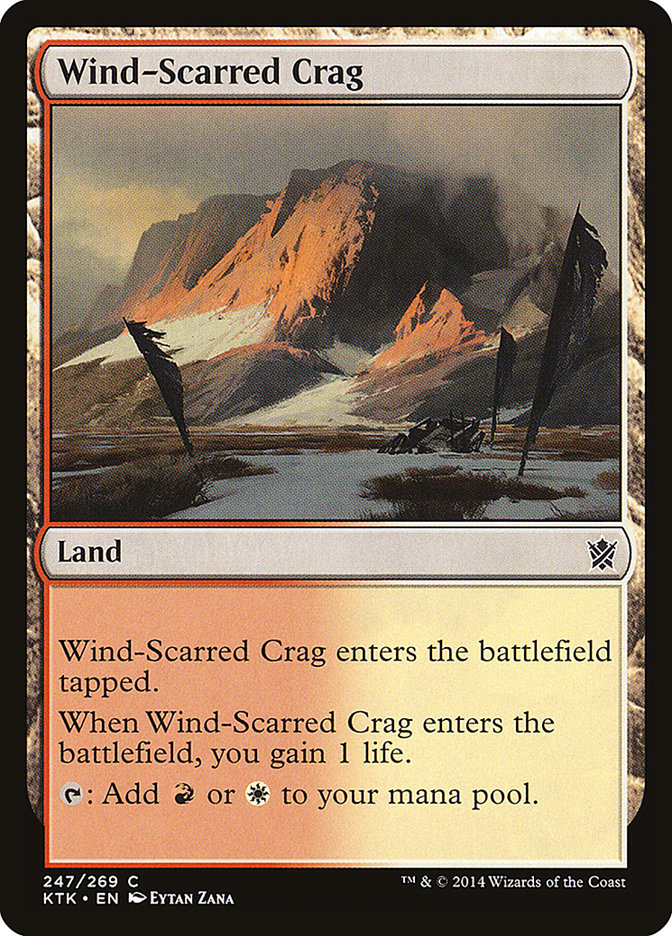 Wind-Scarred Crag [Khans of Tarkir] | Gear Gaming Fayetteville