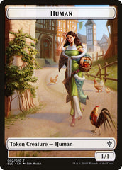 Human // Clue Double-Sided Token [Pioneer Challenger Decks 2022] | Gear Gaming Fayetteville