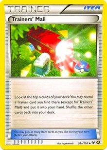 Trainers' Mail (92a/108) (Alternate Art Promo) [XY: Roaring Skies] | Gear Gaming Fayetteville