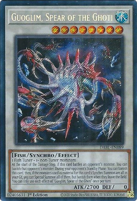 Guoglim, Spear of the Ghoti [DABL-EN089] Secret Rare | Gear Gaming Fayetteville