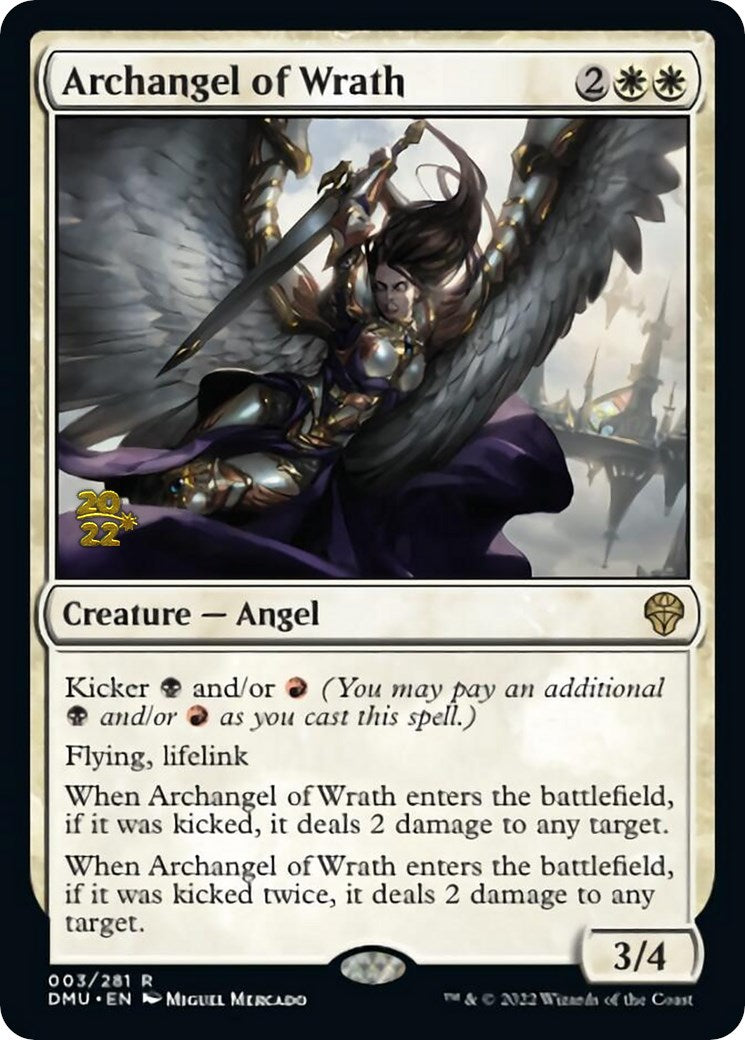 Archangel of Wrath [Dominaria United Prerelease Promos] | Gear Gaming Fayetteville