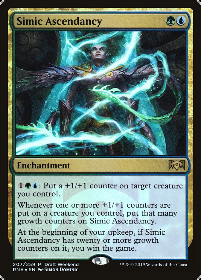Simic Ascendancy (Draft Weekend) [Ravnica Allegiance Promos] | Gear Gaming Fayetteville