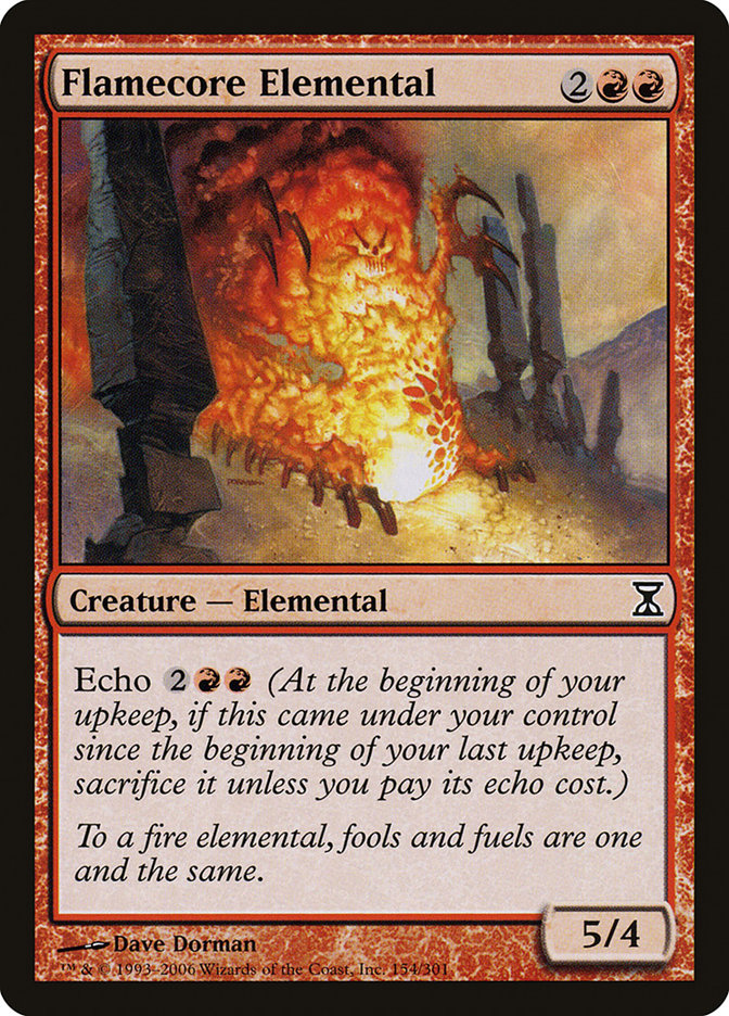 Flamecore Elemental [Time Spiral] | Gear Gaming Fayetteville