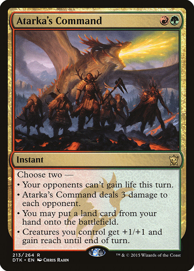 Atarka's Command [Dragons of Tarkir] | Gear Gaming Fayetteville