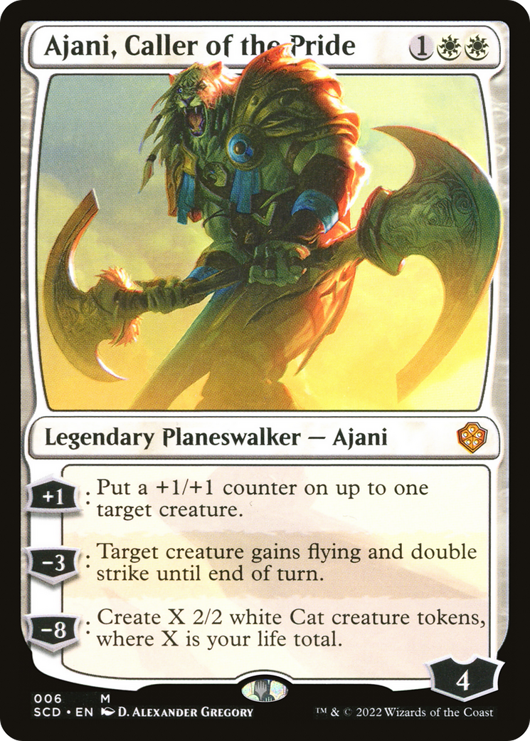 Ajani, Caller of the Pride [Starter Commander Decks] | Gear Gaming Fayetteville