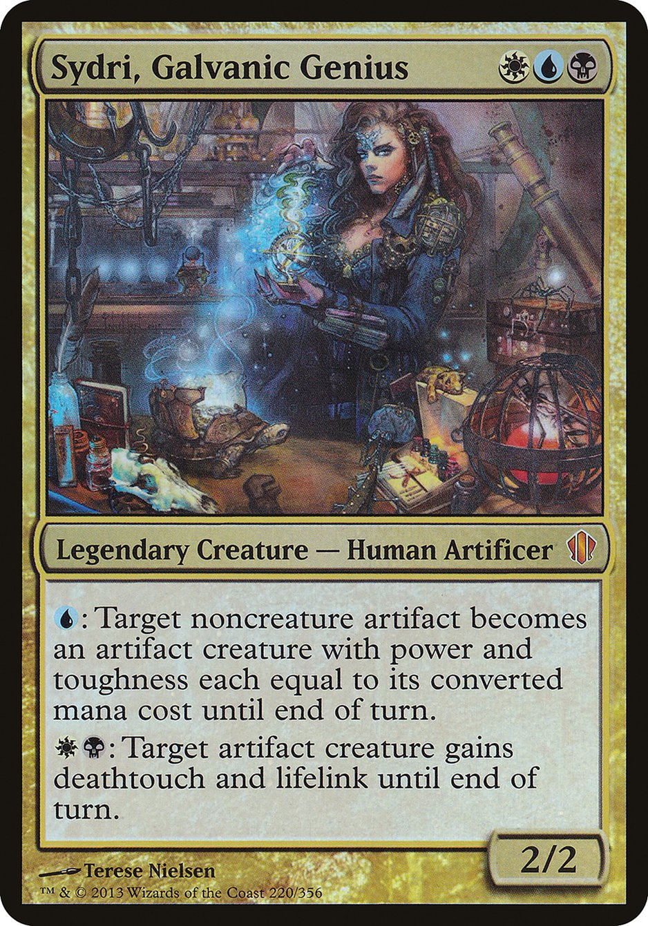 Sydri, Galvanic Genius (Oversized) [Commander 2013 Oversized] | Gear Gaming Fayetteville