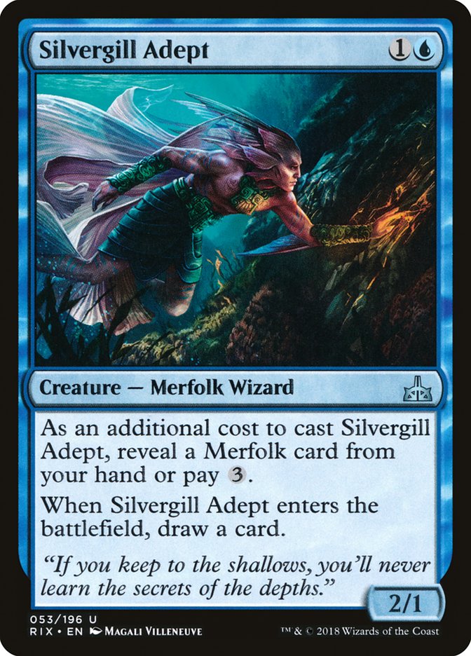 Silvergill Adept [Rivals of Ixalan] | Gear Gaming Fayetteville