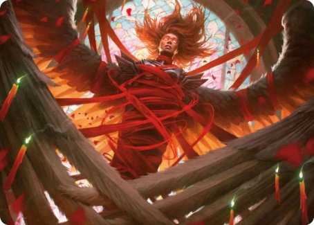 Sigarda's Imprisonment Art Card [Innistrad: Crimson Vow Art Series] | Gear Gaming Fayetteville