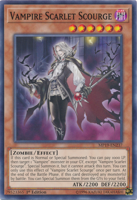 Vampire Scarlet Scourge [MP19-EN237] Common | Gear Gaming Fayetteville