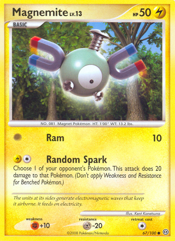 Magnemite (67/100) [Diamond & Pearl: Stormfront] | Gear Gaming Fayetteville