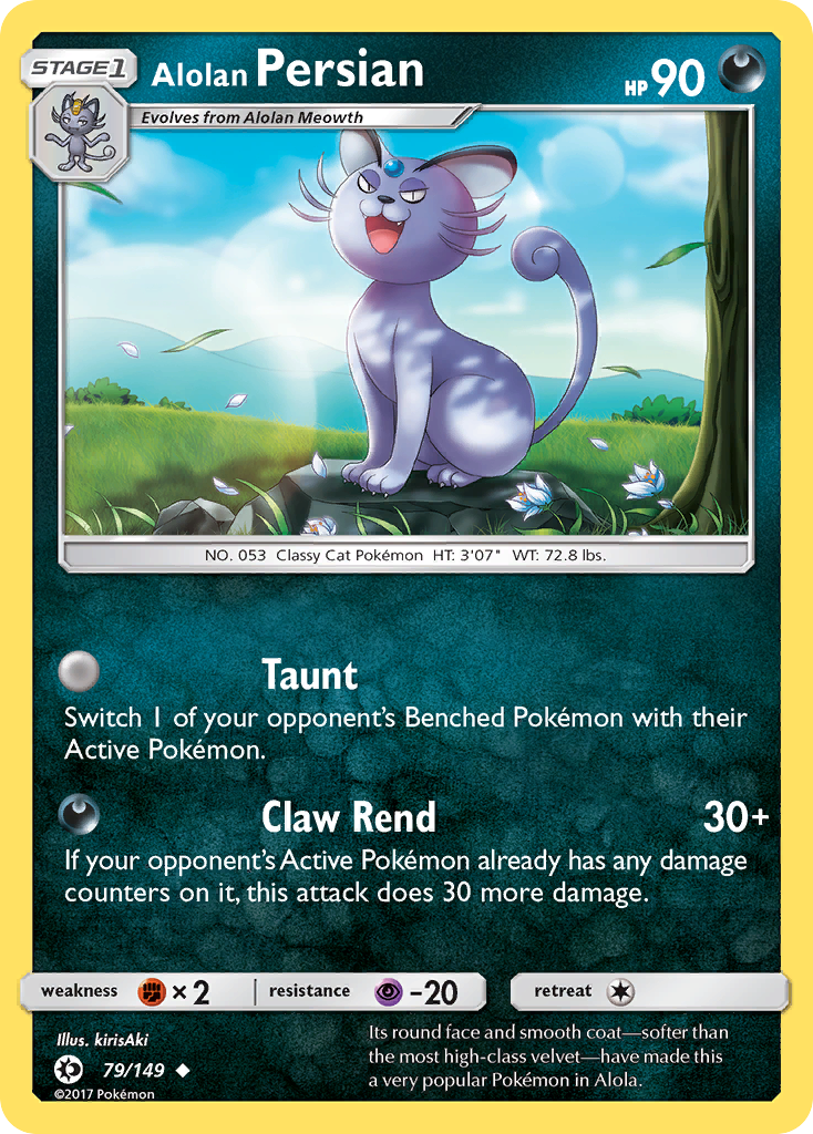 Alolan Persian (79/149) [Sun & Moon: Base Set] | Gear Gaming Fayetteville