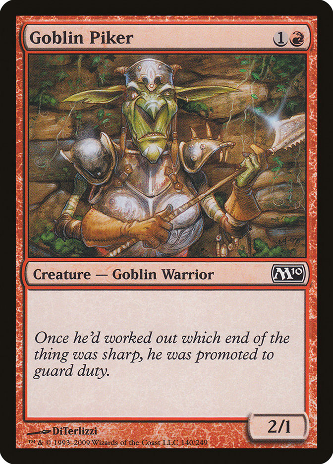 Goblin Piker [Magic 2010] | Gear Gaming Fayetteville