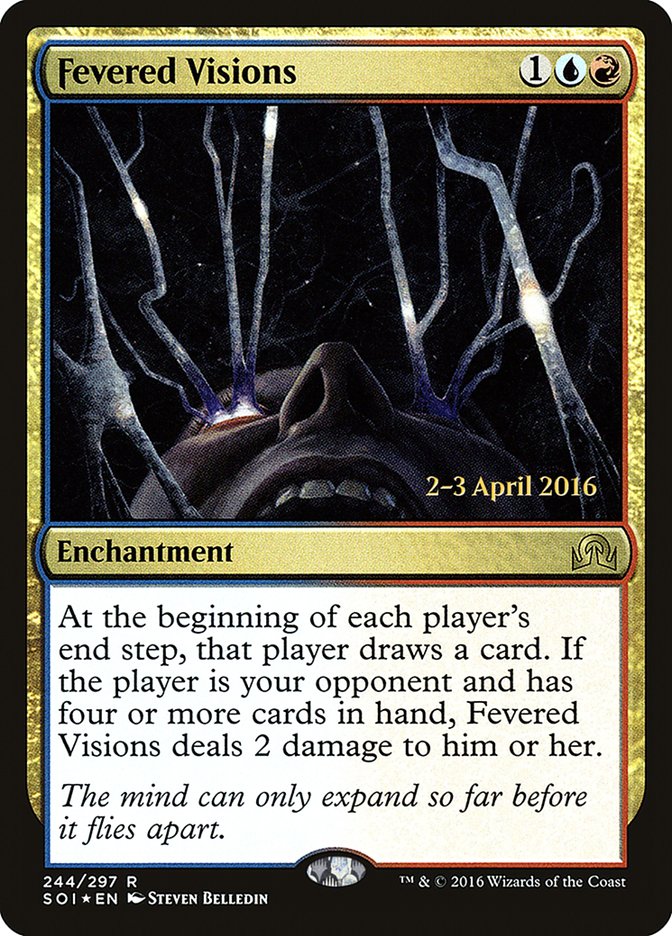 Fevered Visions [Shadows over Innistrad Prerelease Promos] | Gear Gaming Fayetteville