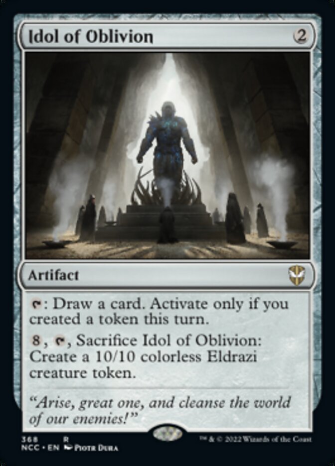 Idol of Oblivion [Streets of New Capenna Commander] | Gear Gaming Fayetteville